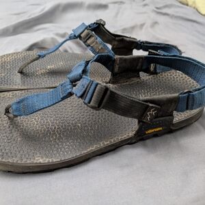 Vibram Blue and Black Sandals